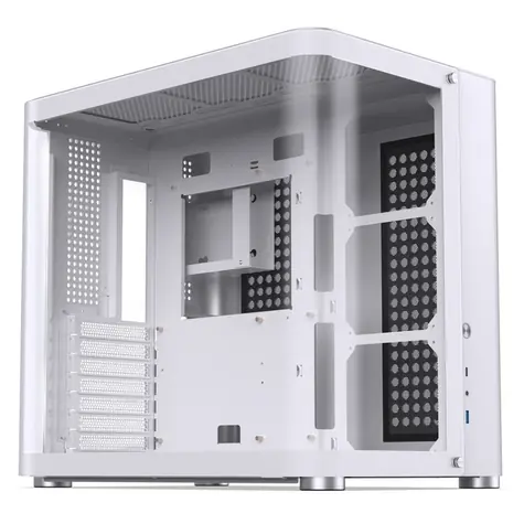 Jonsbo TK-2 bílá / ATX / 1x USB-A 3.0 / 1x USB-C 3.2 / bez zdroje / průhledná bočnice 