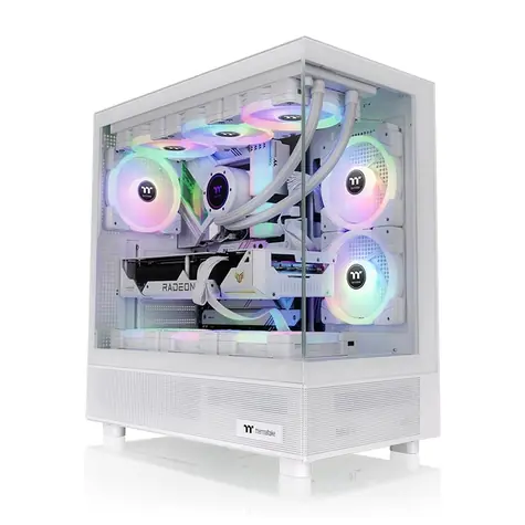 THERMALTAKE View 270 TG ARGB bílá / E-ATX / 2x USB-A 3.0 / 1x USB-C 3.2 / 1x 140mm RGB / bez zdroje 