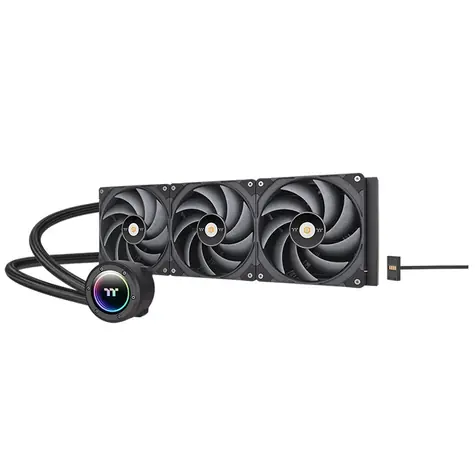 THERMALTAKE TOUGHLIQUID 420 EX Pro ARGB černá / 3x 140mm / Hydraulic Bearing / 2000 RPM / 119.6 CFM / AMD + Intel