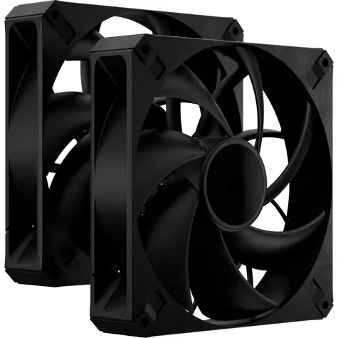 Corsair RS140 MAX 2ks černá / 140mm / Magnetic Dome Bearing / 1600 RPM / 104 CFM / 4-Pin
