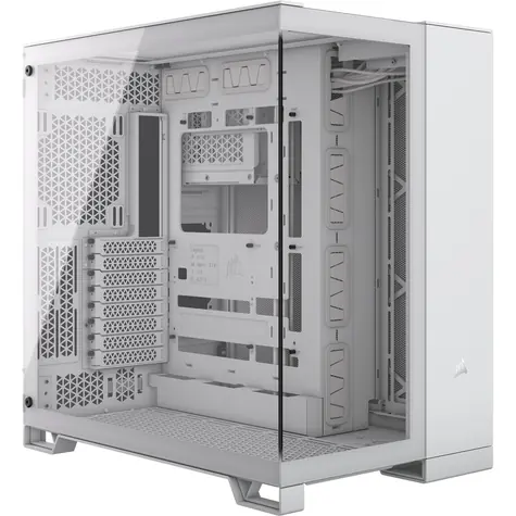 Corsair 6500X bílá / E-ATX / 4x USB-A 3.2 / 1x USB-C / bez zdroje / průhledná bočnice