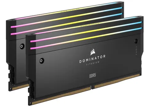Corsair Dominator Titanium 48GB (2x 24GB) DDR5 6000MHz / CL30 / DIMM / XMP / 1.4V