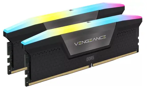 Corsair Vengeance RGB 96GB (2x 48GB) DDR5 6400MHz / CL32 / DIMM / XMP / RGB / 1.4V