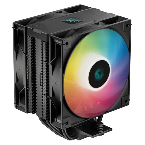 DEEPCOOL AG400 DIGITAL PLUS černá / 2x 120mm / Hydro Bearing / 31.6 dB @ 2100 RPM / 75.89 CFM / AMD + Intel