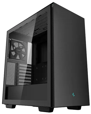 DEEPCOOL CH510 černá / E-ATX / 2x USB-A 3.0 / 1x 120mm / bez zdroje / průhledná bočnice