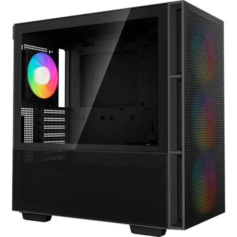 DEEPCOOL CH560 černá / E-ATX / 1x USB-A 3.0 / 1x USB-C 3.0 / 3x 140mm / 1x 120mm / bez zdroje / průhledná bočnice