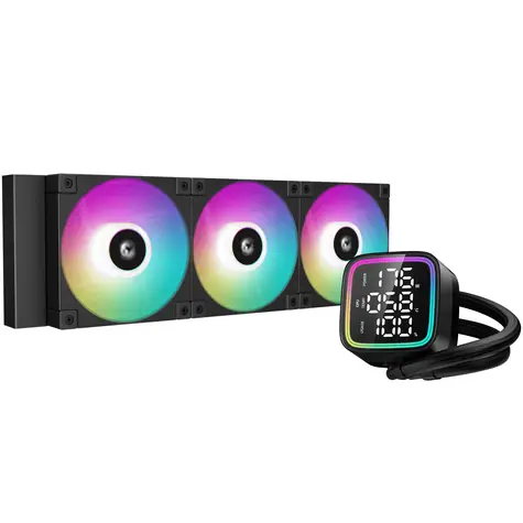 DEEPCOOL LD360 černá / 3x 120mm / Hydro Bearing / 38.71 dB @ 2400 RPM / 72.04CFM / AMD + Intel