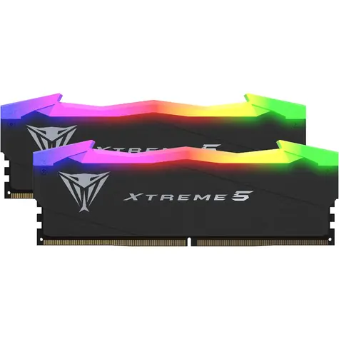 Patriot Viper Xtreme 5 48GB (2x 24GB) 7600MHz černá / DDR5 / CL36 / XMP 3.0 / 1.45V