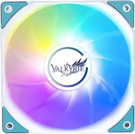 Valkyrie V12F ARGB bílá / ventilátor / 120 mm / ARGB / 34dB 