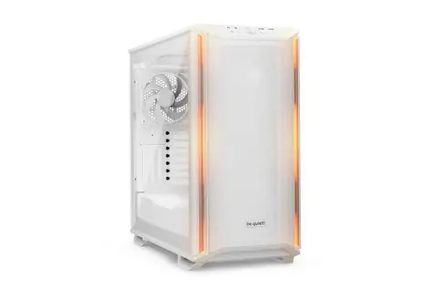 be quiet! Dark Base 701 bílá / E-ATX / 2x USB-A 3.0 / 1x USB-C 3.1 / 3x 140mm / bez zdroje / průhledná bočnice
