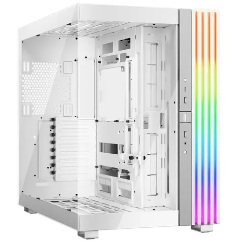 be quiet! Light Base 900 DX bílá / E-ATX / 2x USB-A 3.1 / 1x USB-C / bez zdroje / průhledná bočnice 