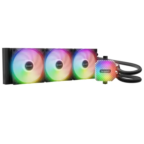 be quiet! Light Loop AiO ARGB černá / 3x 120mm / Rifle Bearing / 34.9 dB @ 2100 RPM / 61.8 CFM / Intel + AMD