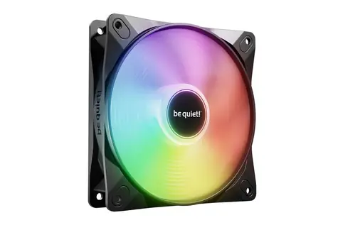 be quiet! Light Wings LX ARGB PWM černá / 120mm / Rifle Bearing / 25.5 dB @ 1600 RPM / 51.5 CFM / 4-Pin PMW + 3-Pin