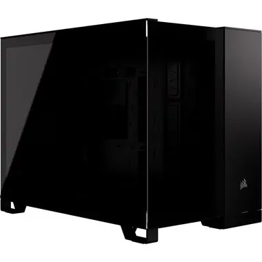 Rozbaleno - Corsair 2500X černá / mATX / 2x USB-C 3.2 / 1x USB-A 3.2 / bez zdroje / průhledná bočnice / rozbaleno