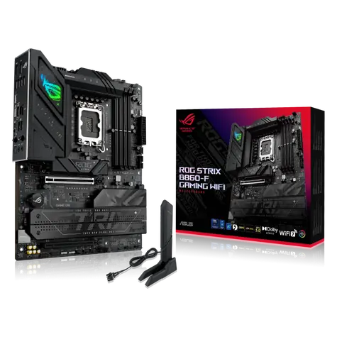 ASUS ROG STRIX B860-F GAMING WIFI / B860 / LGA 1851 / 4x DDR5 / PCIEx 16 / 2.5GLAN / Wi-Fi / ATX