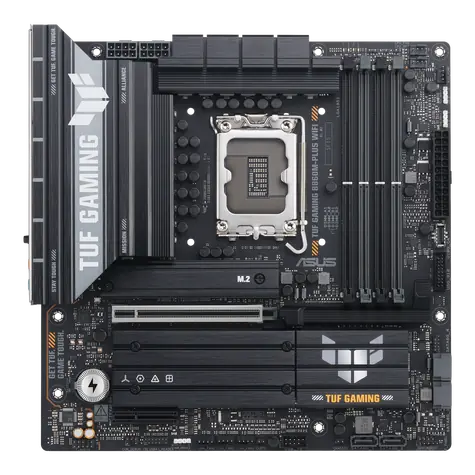 ASUS TUF GAMING B860M-PLUS WIFI / B860 / LGA 1851 / 4x DDR5 / PCIEx 16 / 2.5GLAN / Wi-Fi / mATX