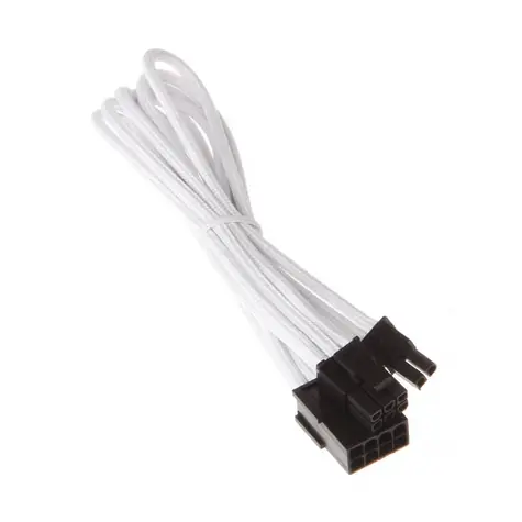 SilverStone Prodlužovací kabel 8-Pin-PCIe na 6+2-Pin-PCIe - 250mm bílá