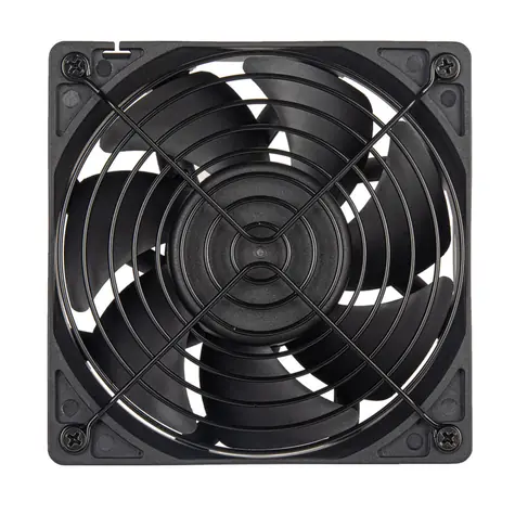 SilverStone FHS 120X černá / 120mm / Dual Ball Bearing / 51.8 dB @ 4000 RPM / 143.98 CFM / 4-Pin PWM