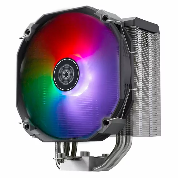 Silverstone Argon V140 ARGB černá / 1x 140mm / Hydraulic Bearing / 30.8 dB @ 1750 RPM / 93 CFM / AMD + Intel