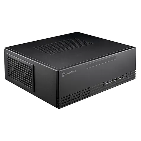 SilverStone MILO 11 černá / mATX / 2x USB-A 2.0 / 2x USB-A 3.0 / bez zdroje
