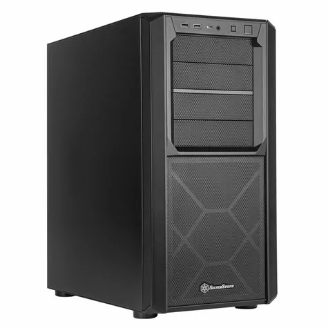 SilverStone SETA D1 černá / SSI-CEB / 2x USB-A 3.0 / USB-C / bez zdroje 