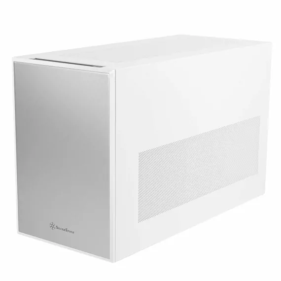 SilverStone SUGO 17 bílá / mATX / 2x USB-A 3.0 / 1x USB-C / bez zdroje 