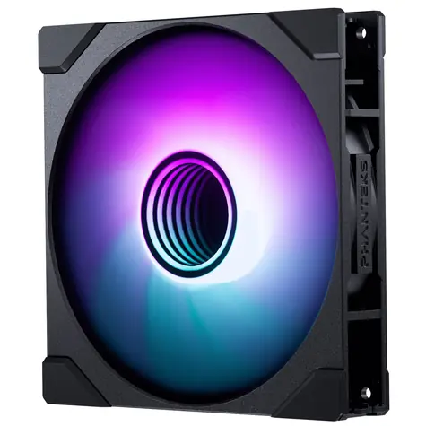 PHANTEKS M25 Gen2 PWM D-RGB černá / 140mm / Hydraulic Bearing / 36.4 dB @ 1800 RPM / 101.78 CFM / 6-Pin LINQ6