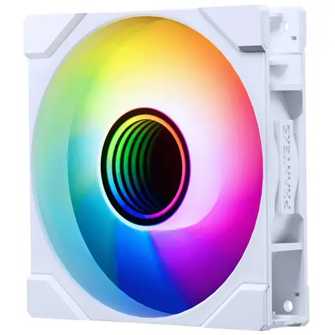 PHANTEKS M25 Gen2 PWM D-RGB Reverse Blade bílá / 120mm / Hydraulic Bearing / 35.13 dB @ 2000 RPM / 72.72 CFM