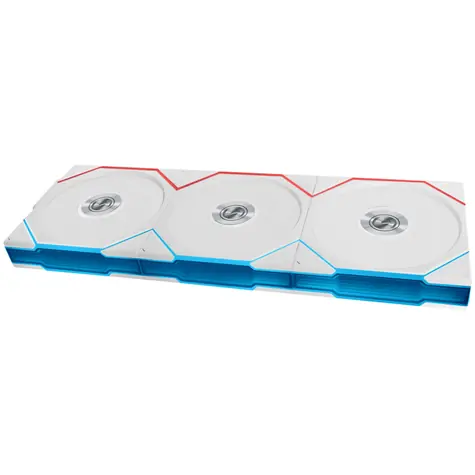 Lian Li UNI FAN TL Wireless Fan Reverse Blade 3ks bílá / 120mm / Fluid Dynamic Bearing / 34 dB @ 2300 RPM / 83.4 CFM