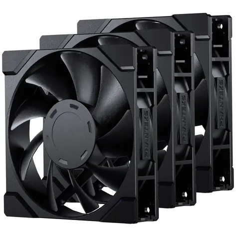 PHANTEKS M25 Gen2 PWM 3ks černá / 120mm / Hydraulic Bearing / 35.13 dB @ 2000 RPM / 72.72 CFM / 4-Pin PWM