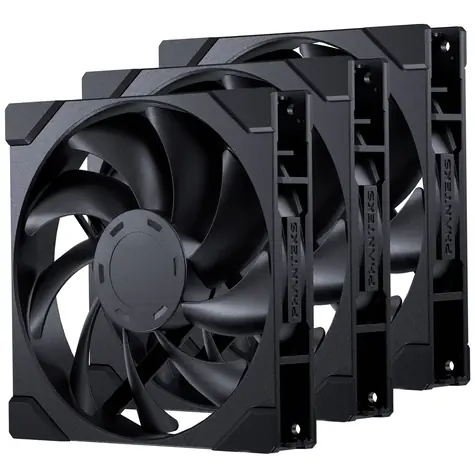 PHANTEKS M25 Gen2 PWM 3ks černá / 140mm / Hydraulic Bearing / 36.4 dB @ 1800 RPM / 101.78 CFM / 4-Pin PWM