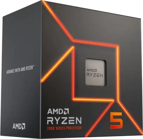 AMD Ryzen 5 7600X3D 4.1GHz / Turbo 4.7GHz / 6C12T / L2 6MB / L3 96MB / AM5 / Zen4 / 65W