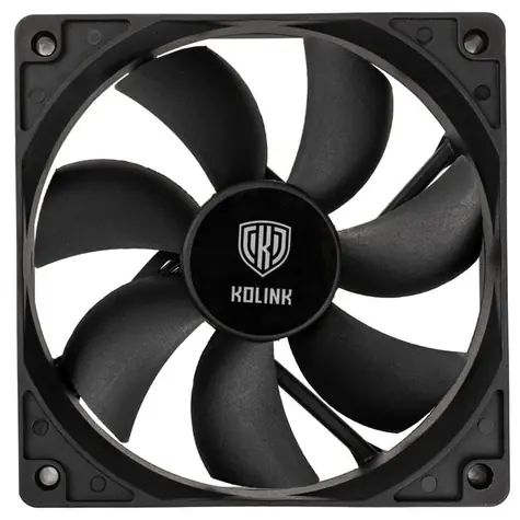 Kolink Classic PWM Fan 120mm černá / 120mm / Hydraulic Bearing / 21.6 dB @ 1500 RPM / 52.15 CFM / 4-Pin PWM