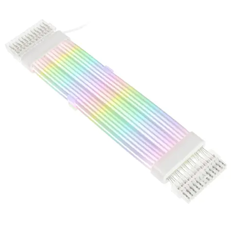 Kolink Umbra Radiant ARGB 24-Pin Kabel pro základní desku bílá / 240mm