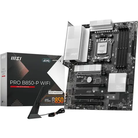 MSI PRO B850-P WIFI / B850 / 4x DDR5 / 1x 5GLAN / Wi-Fi 7 / ATX