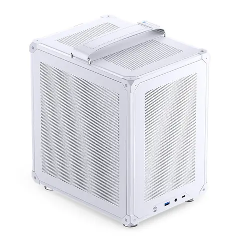 Jonsbo C6-ITX bílá / mITX / 1x USB-A / 1x USB-C / bez zdroje
