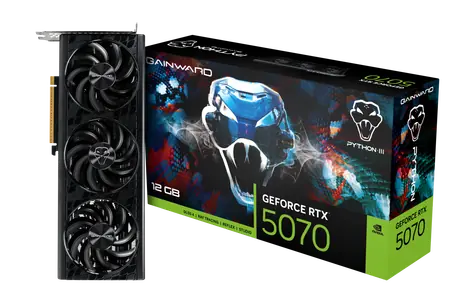 Gainward GeForce RTX 5070 Python III 12GB / 2512MHZ / 12GB GDDR7 / 192-bit / 1x HDMI + 3x DP / 650W (16)