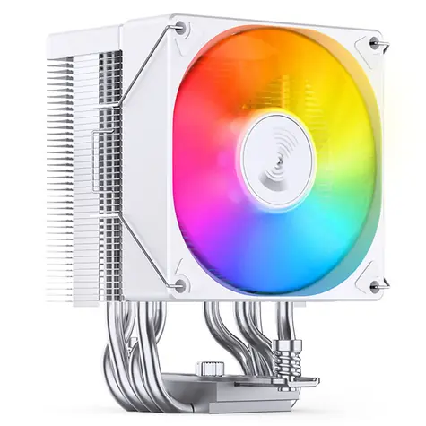 Jonsbo CR-1400 EVO ARGB bílá / 1x 92mm / Hydraulic Bearing / 33.8 dB @ 2200 RPM / 38.2 CFM / AMD + Intel