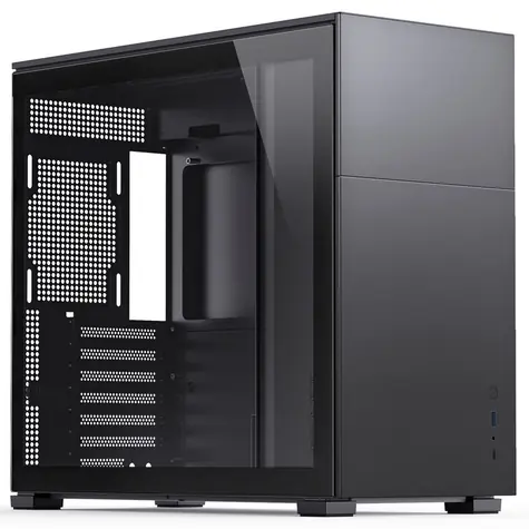 Jonsbo D41 TG černá / ATX / 1x USB-A 3.0 / 1x USB-C 3.2 / bez zdroje / průhledná bočnice 