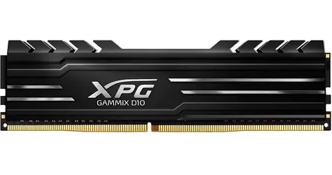 ADATA XPG D10 8GB (1x8GB) 3200MHz / Černá / DDR4 / Non-ECC / Unbuffered / CL16 / 1.35 V
