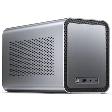 Jonsbo N1 šedá / mITX / 1x USB-A 3.0 / 1x USB-C 3.1 / bez zdroje  