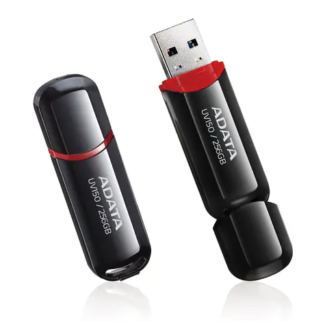 ADATA UV150 256GB Černá / USB 3.2 / USB-A