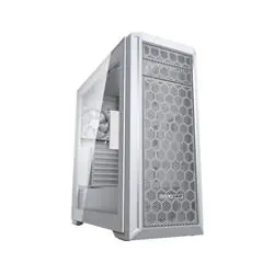 COUGAR MX330-G Pro bílá / PC skříň / ATX / micro-ATX / mini-ITX / průhledná bočnice / bez zdroje 