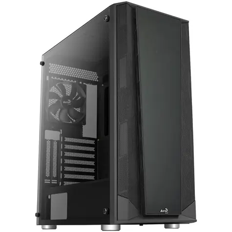 Aerocool Prism černá / ATX / 2x USB-A 3.0 / 1x USB-A 2.0 / 1x 120mm / bez zdroje / průhledná bočnice 