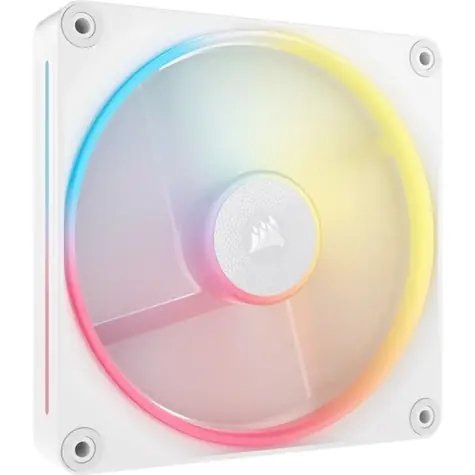 Corsair iCUE LINK LX140-R RGB PWM Reverse bílá / 140mm / Magnetic bearing / 400-2000 RPM /38.3 dB