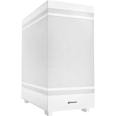 Sharkoon Rebel C50 bílá / ATX / 2x USB 3.2 / 1x USB-C / 2x 120mm / bez zdroje 