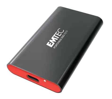 EMTEC Portable SSD 1TB / USB-C 3.2 Gen2 X210 / čtení: 500MBs