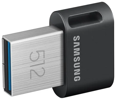 SAMSUNG Fit Plus 512GB černá / Flash Disk / USB-A 3.2 Gen 1 - (USB-A 3.0)
