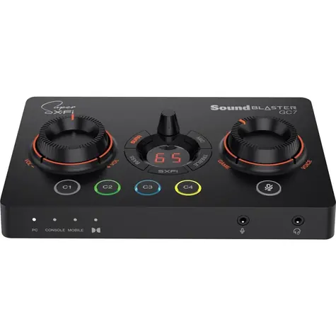 Creative Sound Blaster GC7 / Zvuková karta / externí / 7.1 / USB