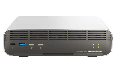 QNAP TBS-h574TX-i3-12G / 5 x E1.S / i3-1320PE 4.5GHz / 12 GB DDR4 / 5 x M.2 2280 / 1x2.5GLAN